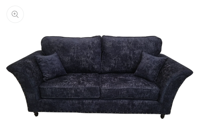 Cambridge Full Back 3 + 2 Seater Sofa Set Alaska Midnight Blue