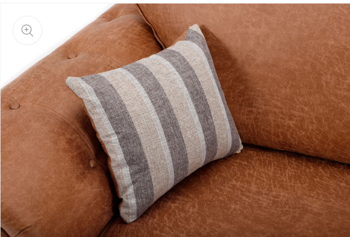 Oakland 3+2 Seater Sofa Set Tan