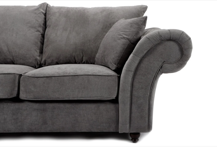 Sofa Bliss Windsor Full Back 2 Seater Sofa Grey