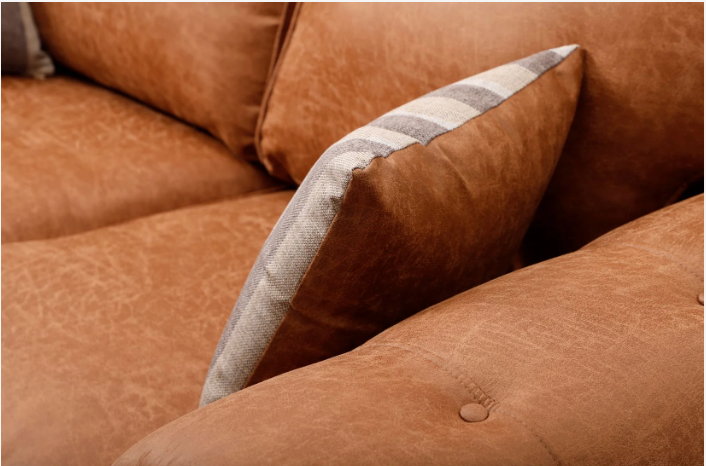 Oakland 3 Seater Sofa Tan