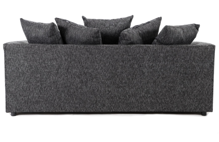 Byron 3 Seater Dundee Black