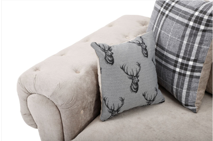 Verona Scatter Back 2 Seater Sofa Mink