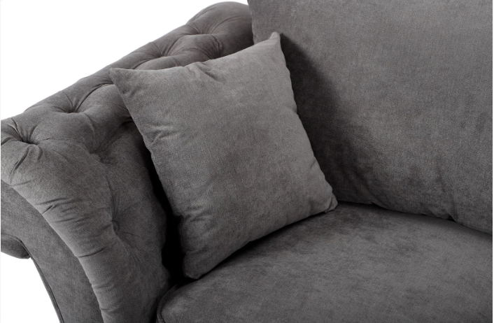 Windsor Full Back 3 + 2 Seater Sofa Grey