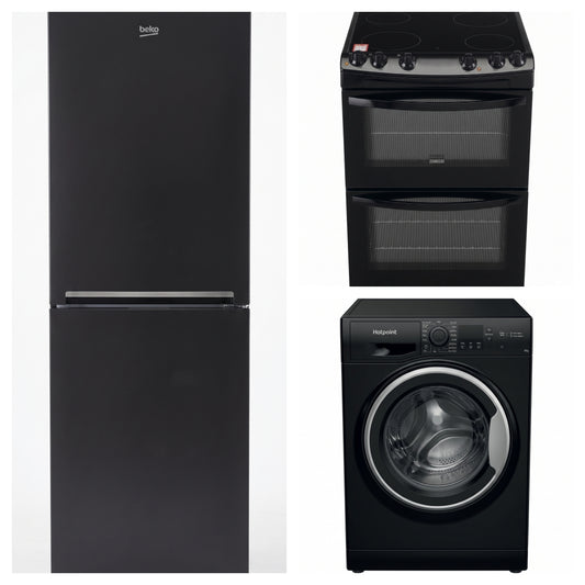 Fridge Freezer, Cooker, Washing Machine