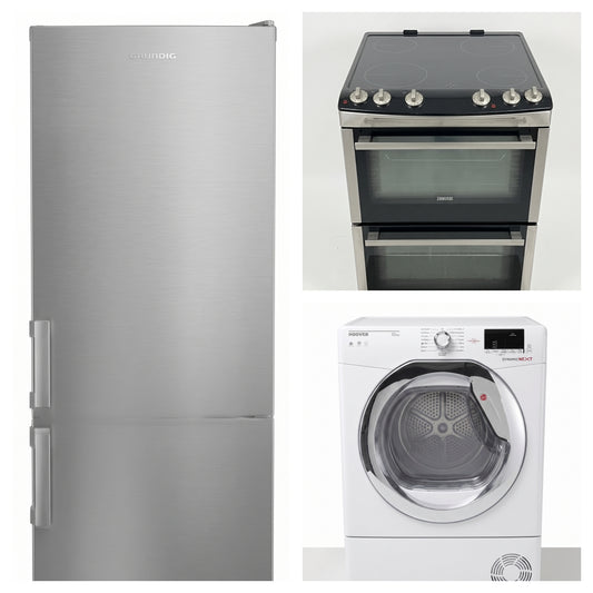 Fridge Freezer, Cooker, Washing Machine