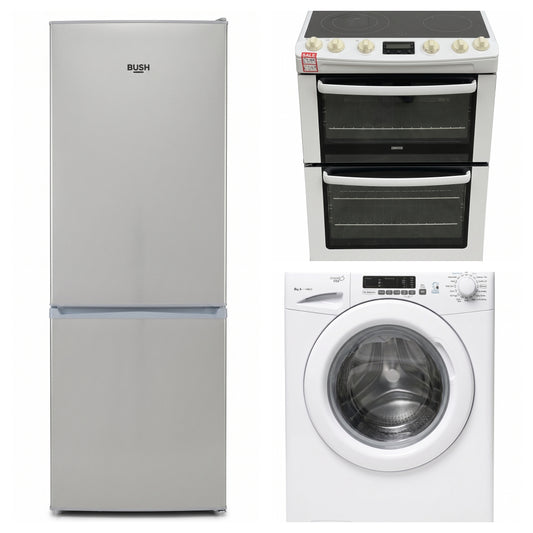 Fridge Freezer, Cooker, Washing Machine