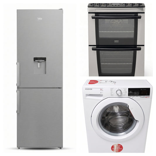 Fridge Freezer, Cooker, Washing Machine