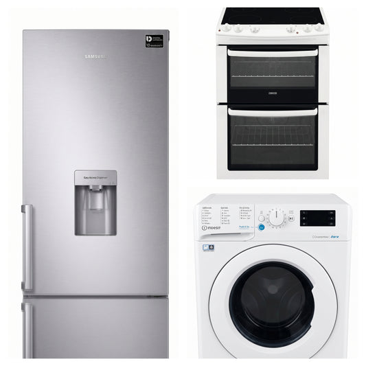 Fridge Freezer, Cooker, Washing Machine