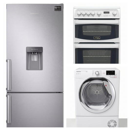 Fridge Freezer, Cooker, Washing Machine