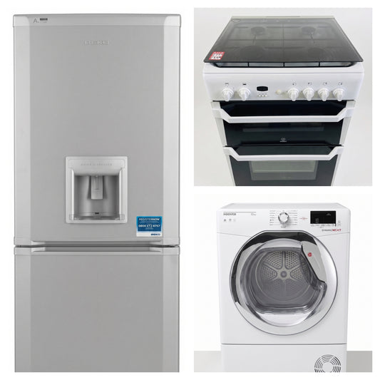 Fridge Freezer, Cooker, Washing Machine