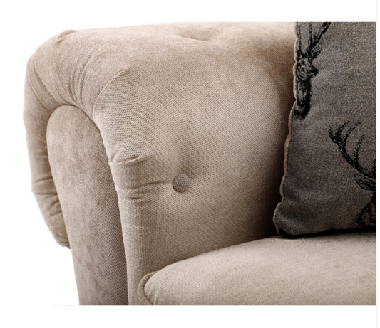 Verona Full Back 3+2 Seater Sofa Mink