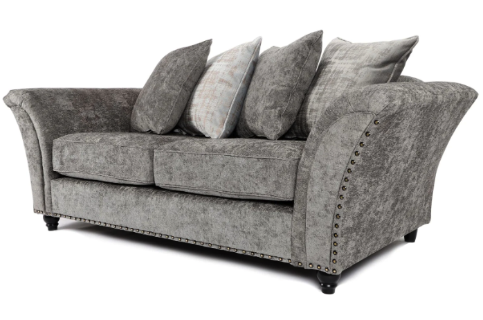 Cambridge Scatter Back 3 + 2 Seater Sofa Set Alaska Platinum