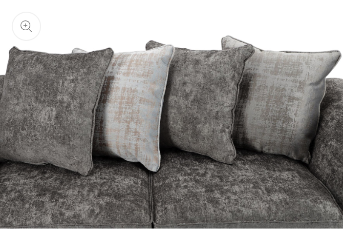 Cambridge Scatter Back 3 + 2 Seater Sofa Set Alaska Platinum