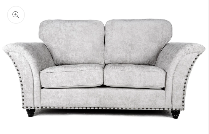 Cambridge Full Back 3 + 2 Seater Sofa Set Alaska Silver