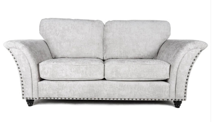 Cambridge Full Back 3 + 2 Seater Sofa Set Alaska Silver
