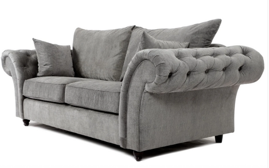 Windsor Full Back 3 + 2 Seater Sofa Grey