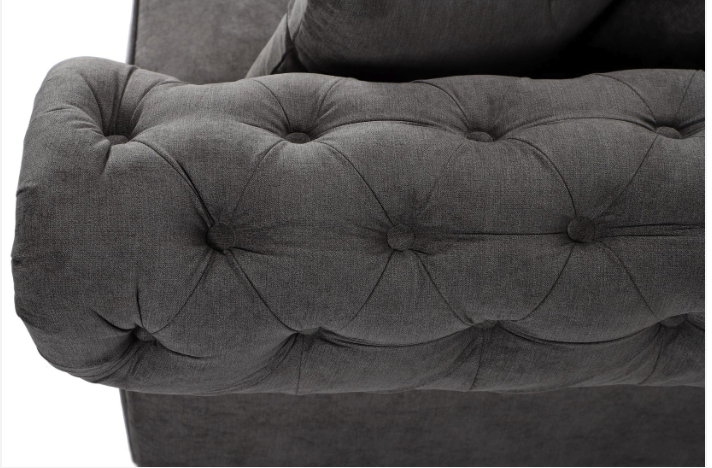 Windsor Full Back 3 + 2 Seater Sofa Grey
