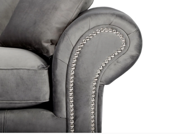 Oakland 3+2 Seater Sofa Plush Grey
