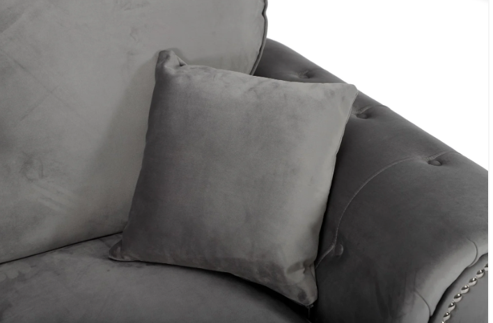 Oakland 3+2 Seater Sofa Plush Grey