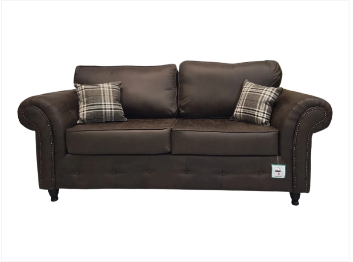 Oakland 3+2 Seater Sofa Set Chocolate