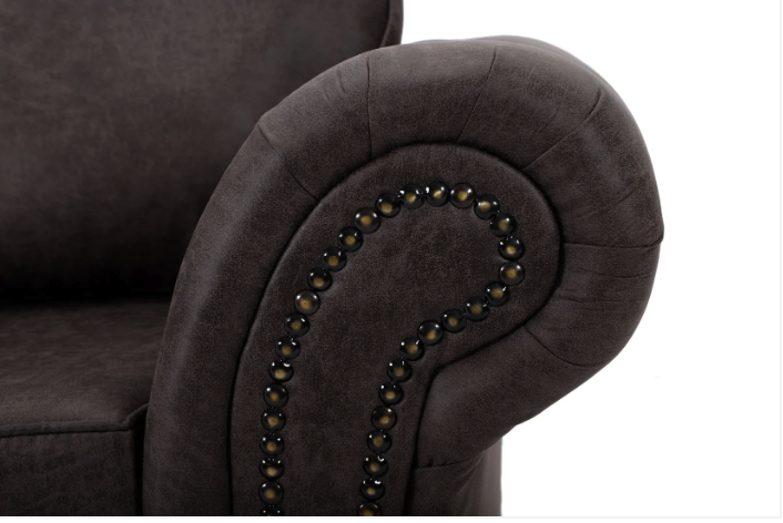 Oakland 3+2 Seater Sofa Set Charcoal
