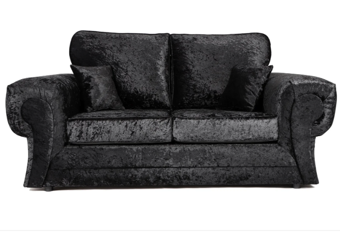 Tangent 3 + 2 Seater Sofa Set Black Shimmer