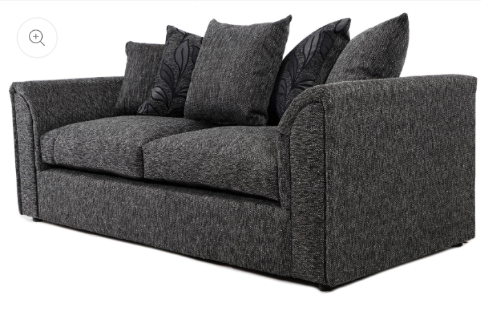 Byron 3 + 2 Seater Dundee Black