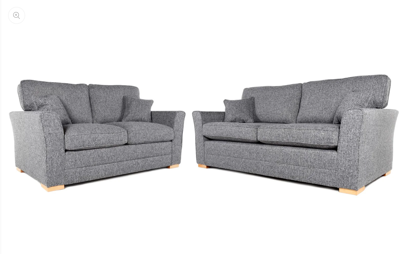 Chilli 3 + 2 Seater Sofa Cannes Metal