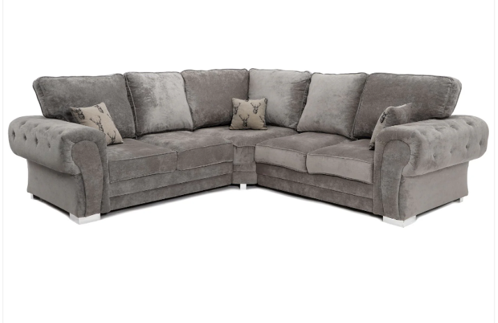Verona Full Back Corner 2C2 Sofa Grey