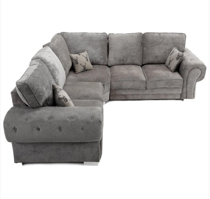 Verona Full Back Corner 2C2 Sofa Grey
