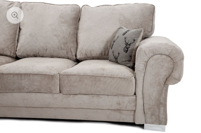 Verona Full Back 2C2 Corner Sofa Mink