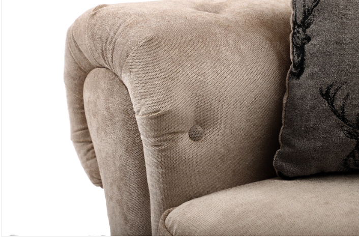 Verona Full Back 2C2 Corner Sofa Mink