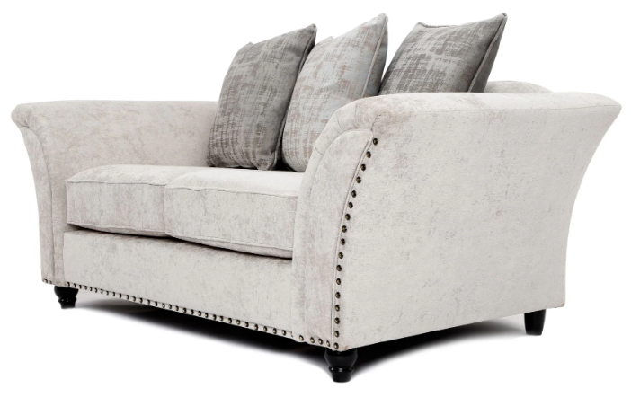 Cambridge Scatter Back 3 + 2 Seater Sofa Set Alaska Silver