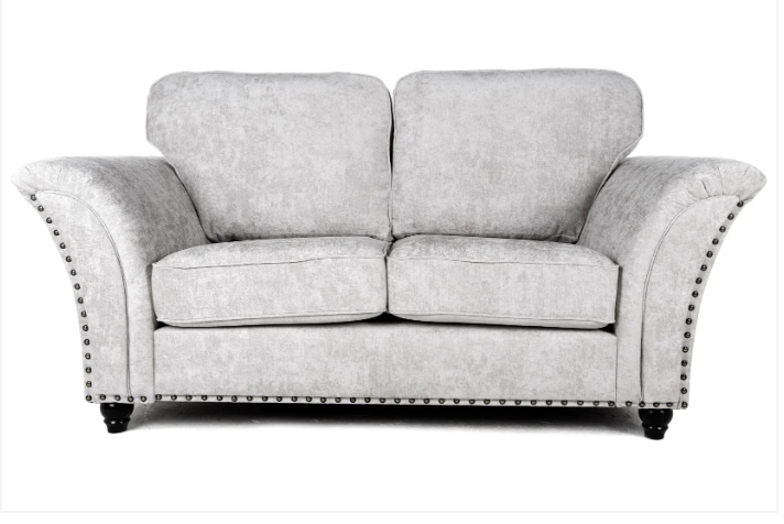 Cambridge Full Back 3 + 2 Seater Sofa Set Alaska Silver