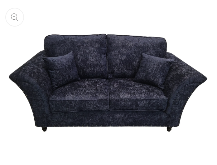 Cambridge Full Back 3 + 2 Seater Sofa Set Alaska Midnight Blue