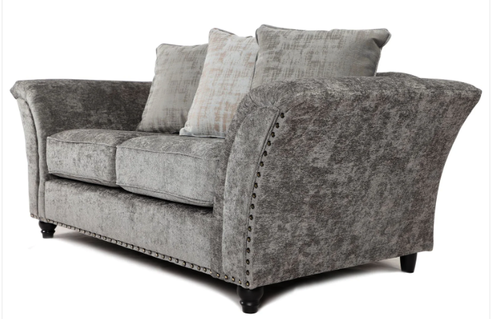 Cambridge Scatter Back 3 + 2 Seater Sofa Set Alaska Platinum