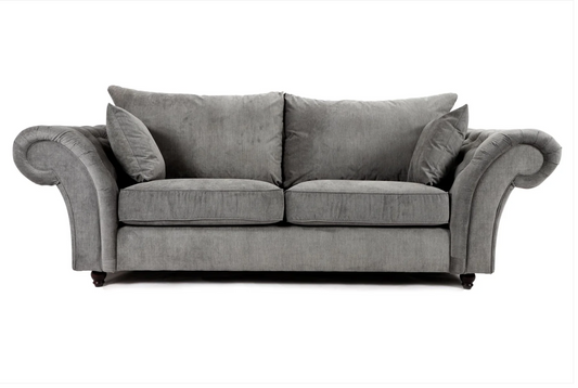 Windsor Full Back 3 Seater Sofa Grey