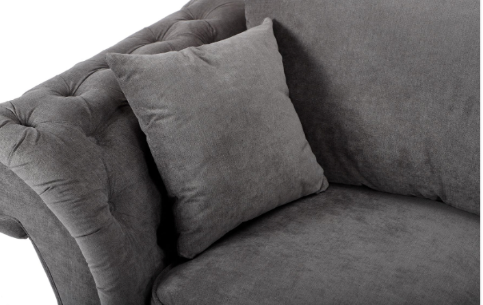 Windsor Full Back 3 Seater Sofa Grey