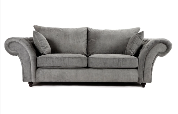 Windsor Full Back 3 + 2 Seater Sofa Grey
