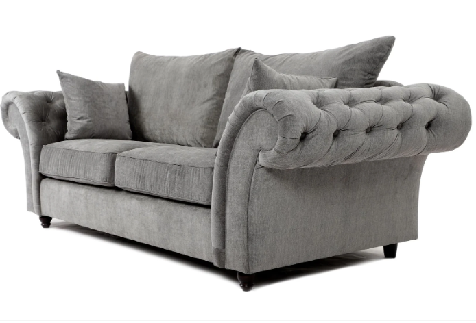 Windsor Full Back 3 + 2 Seater Sofa Grey