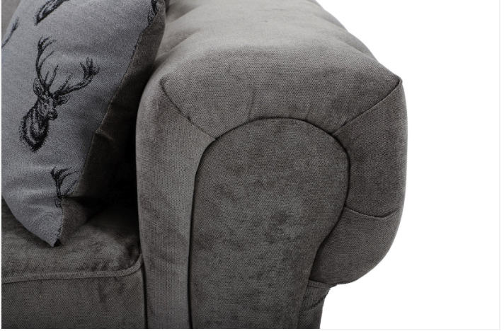 Verona Scatter Back Left Hand Corner 1C2 Sofa Grey