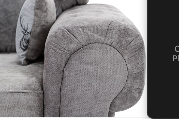 Verona Scatter Back Right Hand Corner 2C1 Sofa Grey