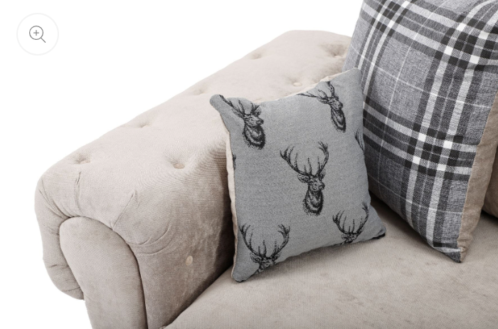 Verona Scatter Back Right Hand Corner 2C1 Sofa Mink