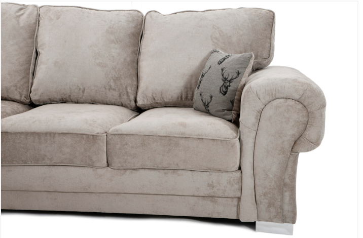 Verona Full Back Left Hand Corner 1C2 Sofa Mink