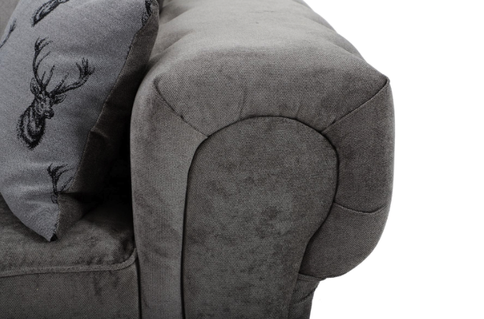 Verona Scatter Back Left Hand Corner 1C2 Sofa Bed Grey