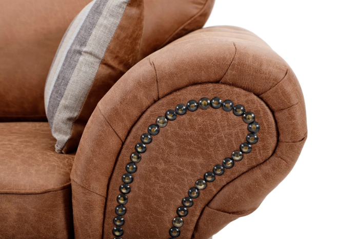 Oakland Large Corner 2C2 Sofa Tan