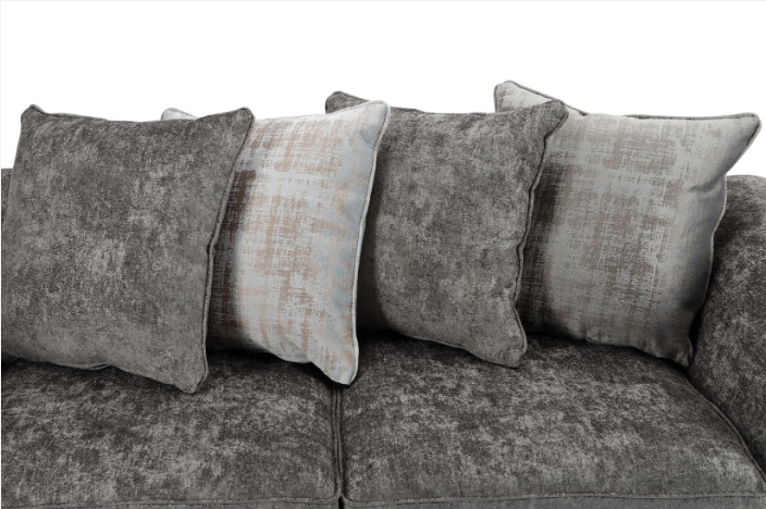 Cambridge Scatter Back 3 Seater Sofa Alaska Platinum