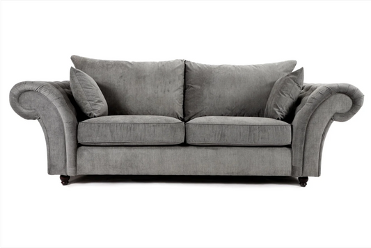 Windsor Full Back 3 Seater Sofa Grey