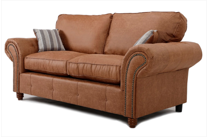 Oakland 3 Seater Sofa Tan