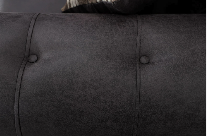 Oakland 3 Seater Sofa Charcoal